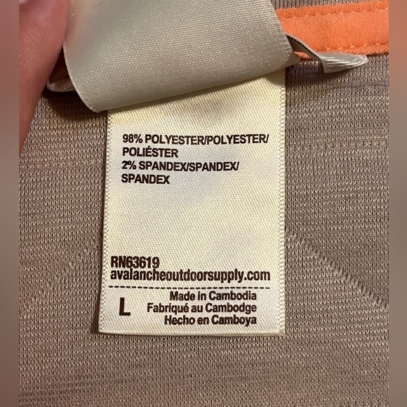 Avalanche Women’s Beige Full Zip Jacket | Size L - Picture 6 of 6